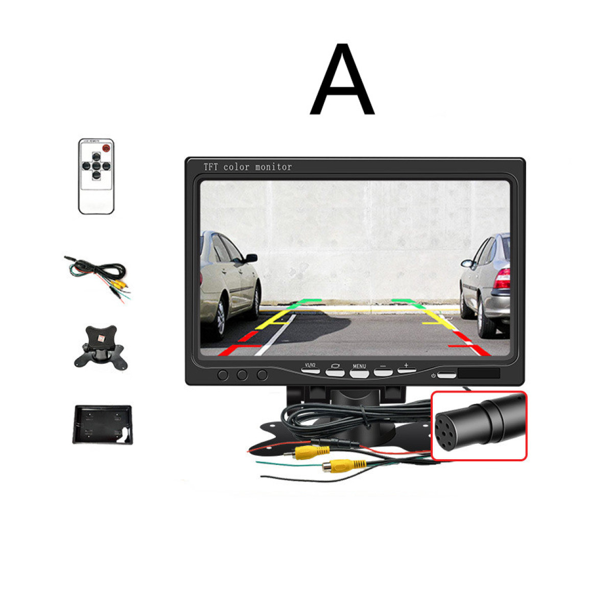 Desktop HD Car Monitor Truck Reversing Image
