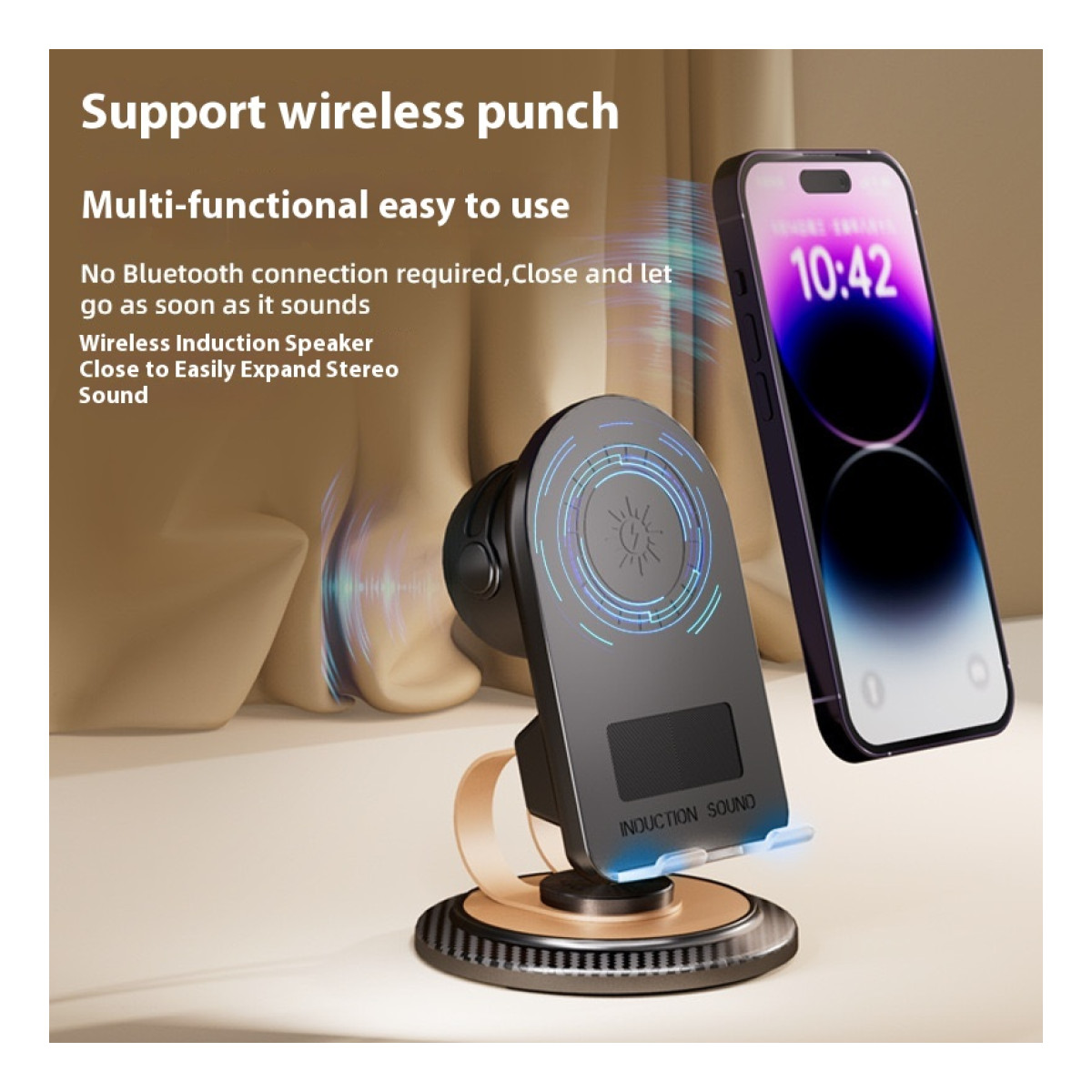 Multi-function Audio Integrated Desktop Folding Portable...
