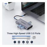 QGeeM 7-in-1 Type C hub product image 3